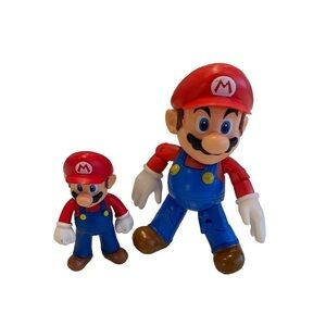 Nintendo Super Mario Bros. Action Figures Posable Collectible Toy